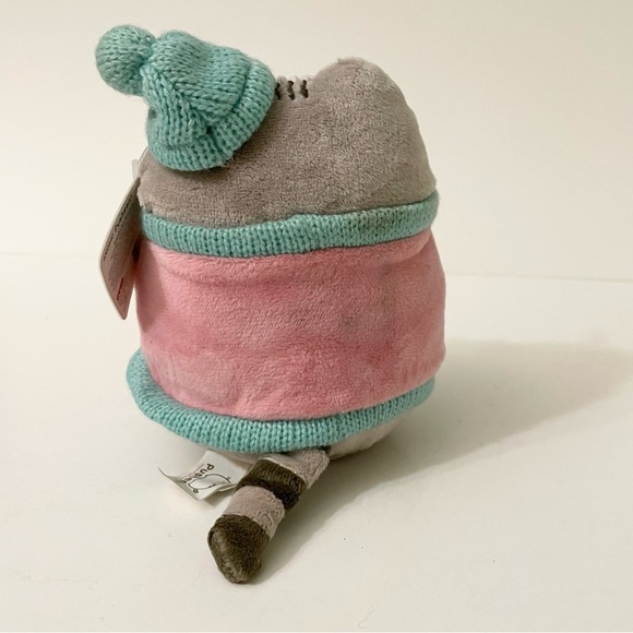 Pusheen Plush Cat Lot of 2 10th Anniversary Pizza and Winter Sweater Cat - Picture 5 of 15